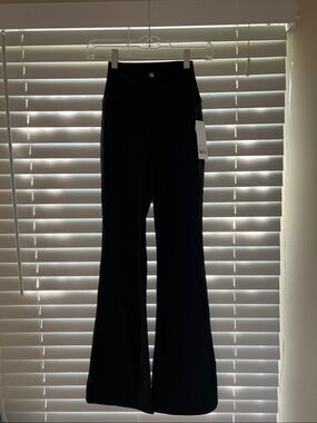 Yogalicious Black High-Waist Flare Leg Pants Size XS